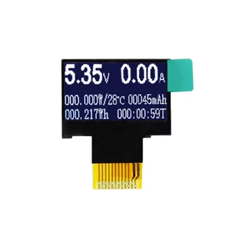 0,96-инчов 12-пинов LCD екран SPI FSTN, черен, бял екран, 12864 ST7567S, с чип Изображение