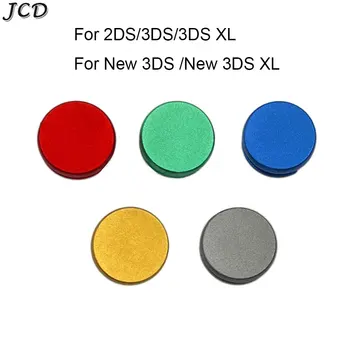 JCD 1 бр. Метален 3D Джойстик Капачка За 3DS 3DSXL 3DSLL Аналогов Контролер Джойстик Капачка За Нов бутон 2DS 3DS LL XL Thumbstick Изображение