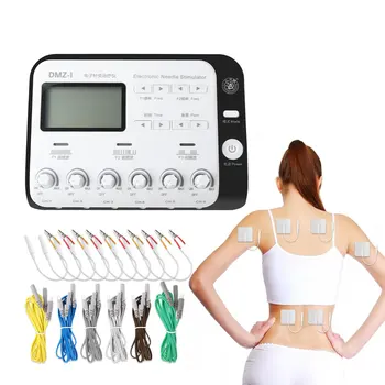 Игла Електрически миостимулятор с 6 изходни канали, Физиотерапевтический Многофункционален масажор за тяло, релаксираща Электроакупунктурный помощ Изображение